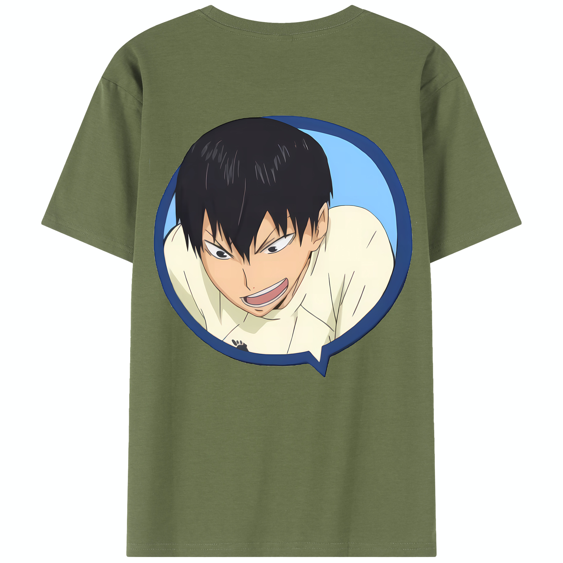 （画像用） ハイキュー!! Haikyu!! 綿100％半袖Tシャツ（背面プリント）